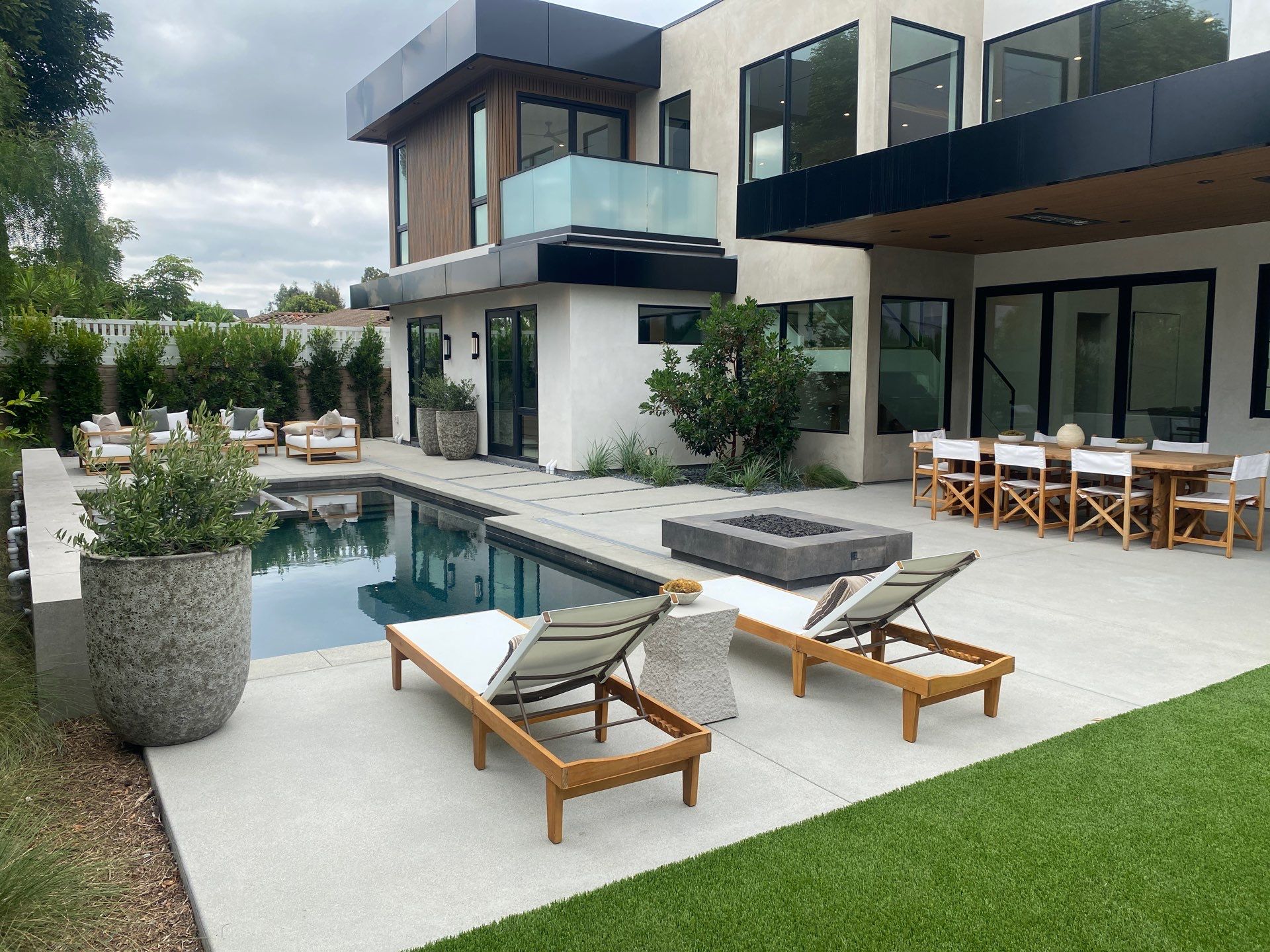 Crafted landscape construction